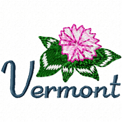 Flowers And Tree Embroidery Design 4